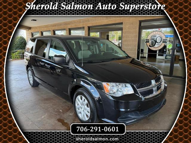 Black 2019 Dodge Grand Caravan SE FWD Minivan Front-Wheel Drive Automatic