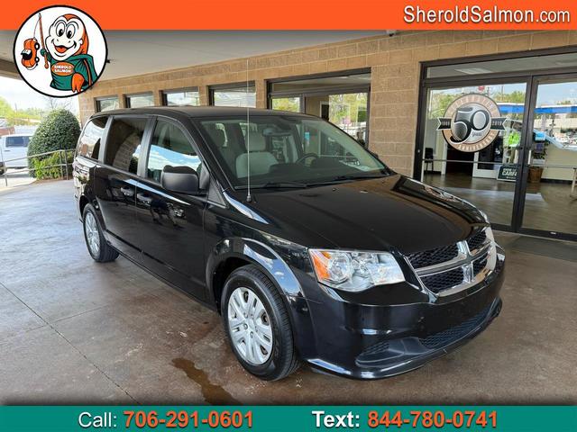 Black 2019 Dodge Grand Caravan SE FWD Minivan Front-Wheel Drive Automatic