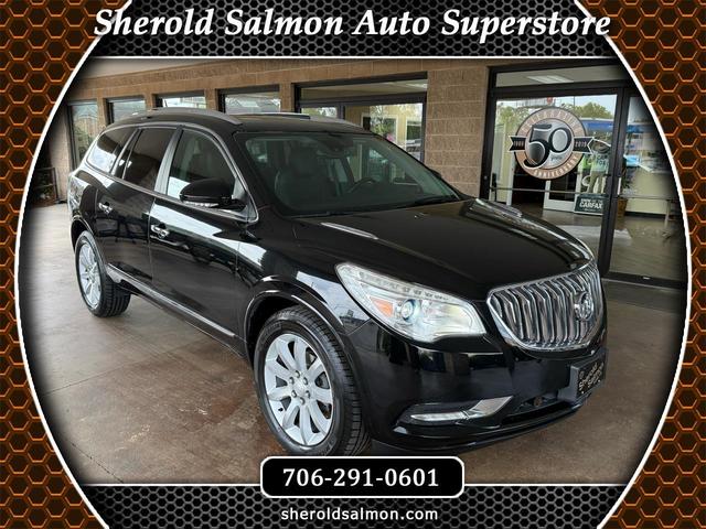 Black 2017 Buick Enclave Premium FWD SUV / Crossover Front-Wheel Drive Automatic