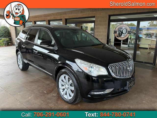 Black 2017 Buick Enclave Premium FWD SUV / Crossover Front-Wheel Drive Automatic