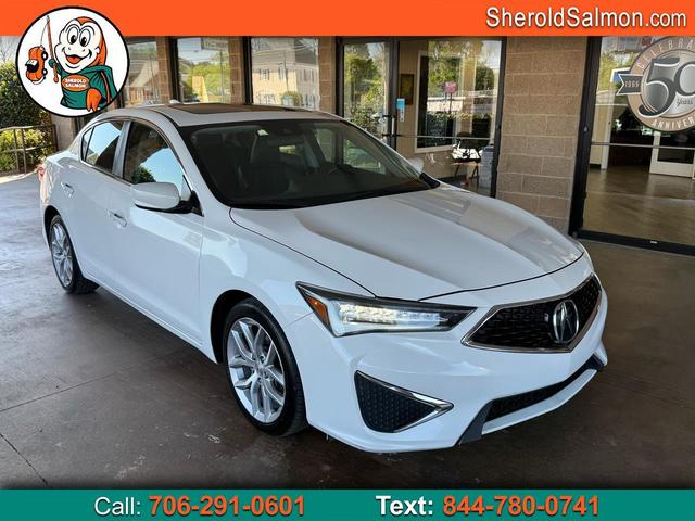 White 2021 Acura ILX FWD Sedan Front-Wheel Drive Automatic