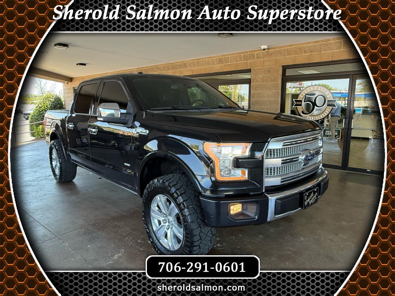 Ford F-150 4WD SuperCrew 145" Platinum 2015