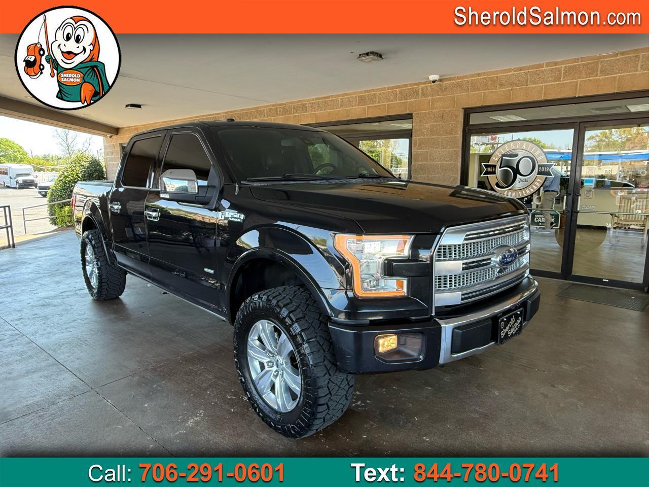 Ford F-150 4WD SuperCrew 145" Platinum 2015