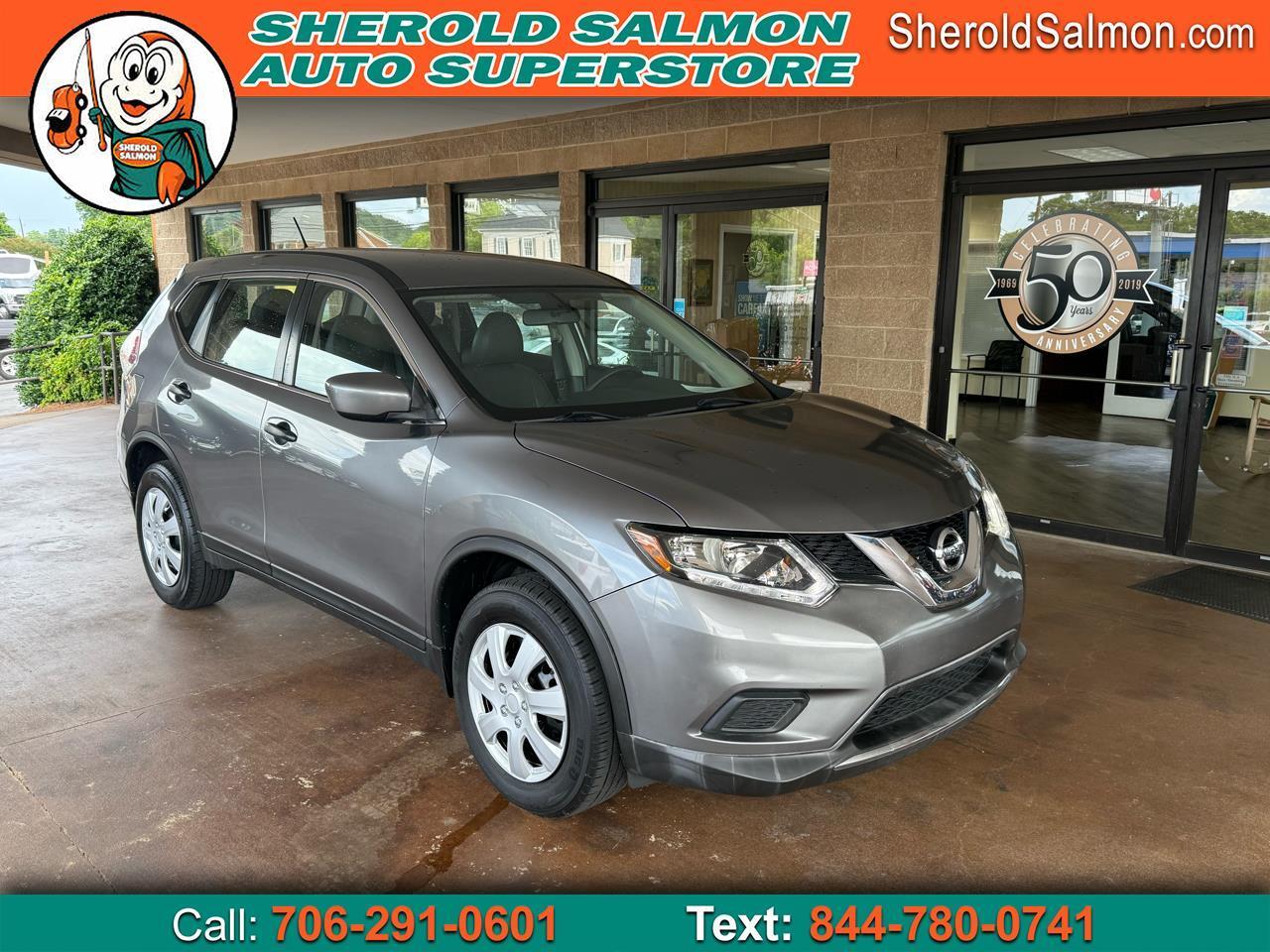 Nissan Rogue AWD 4dr S 2016
