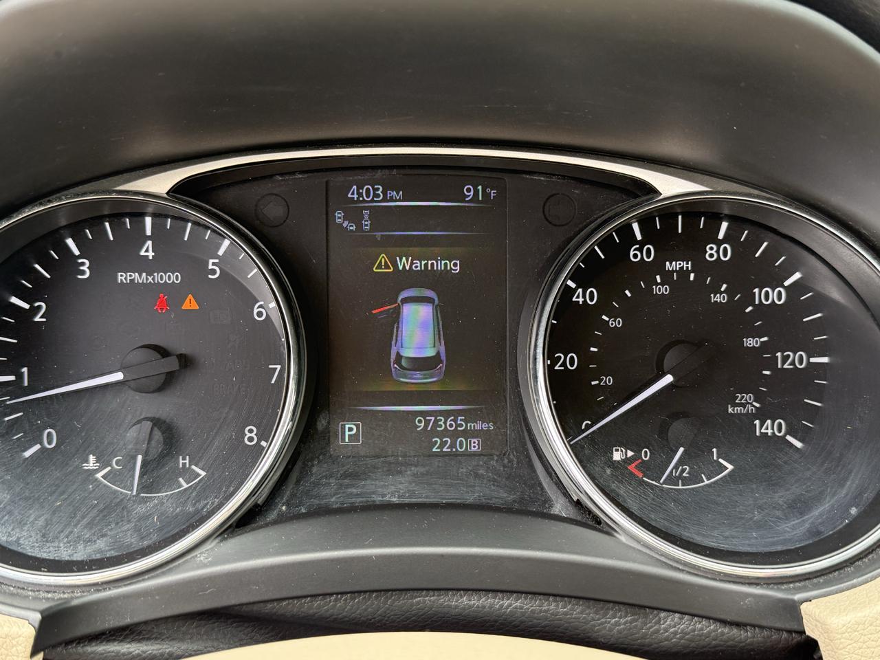 Nissan Rogue AWD 4dr SL 2015