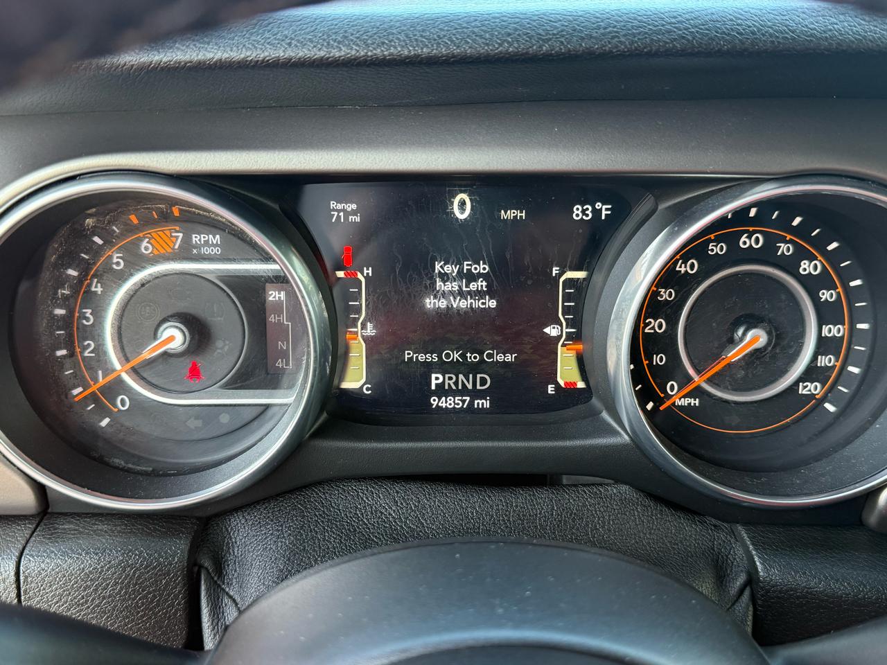 Jeep Wrangler Sport S 4x4 2018
