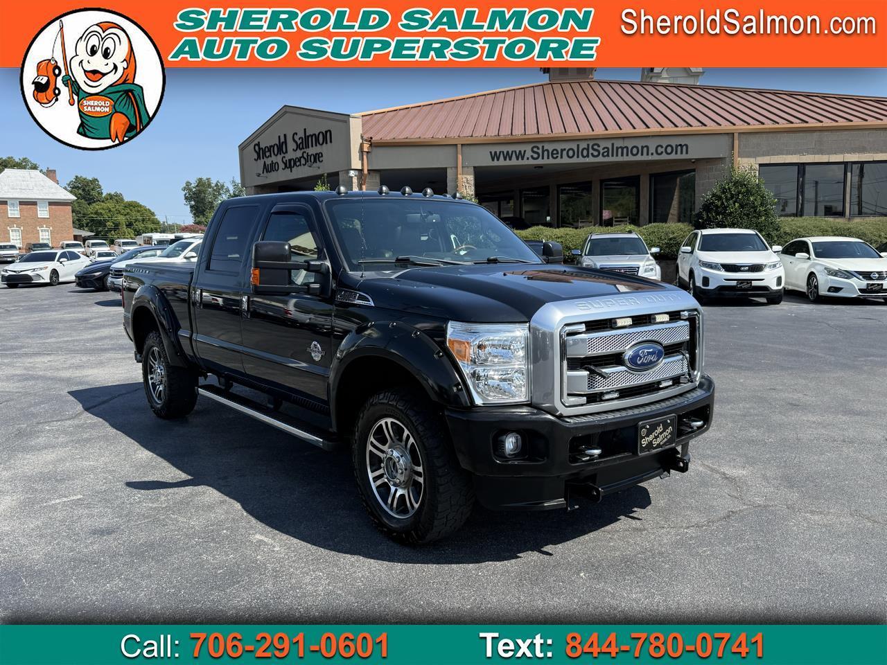 Ford Super Duty F-350 SRW 4WD Crew Cab 156" Platinum 2015
