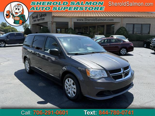 Gray 2019 Dodge Grand Caravan Minivan Front-Wheel Drive Automatic