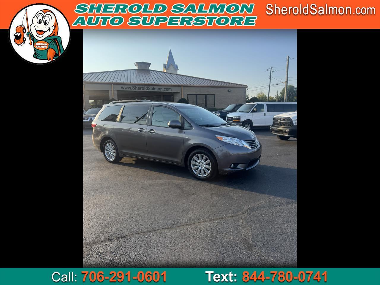 Toyota Sienna Limited Premium AWD 7-Passenger (Natl) 2017