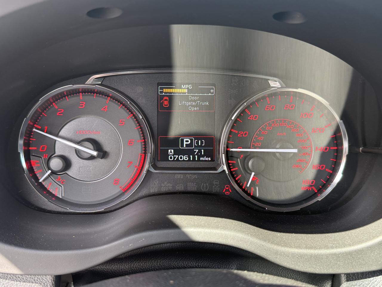 Subaru WRX 4dr Sdn CVT Limited 2015
