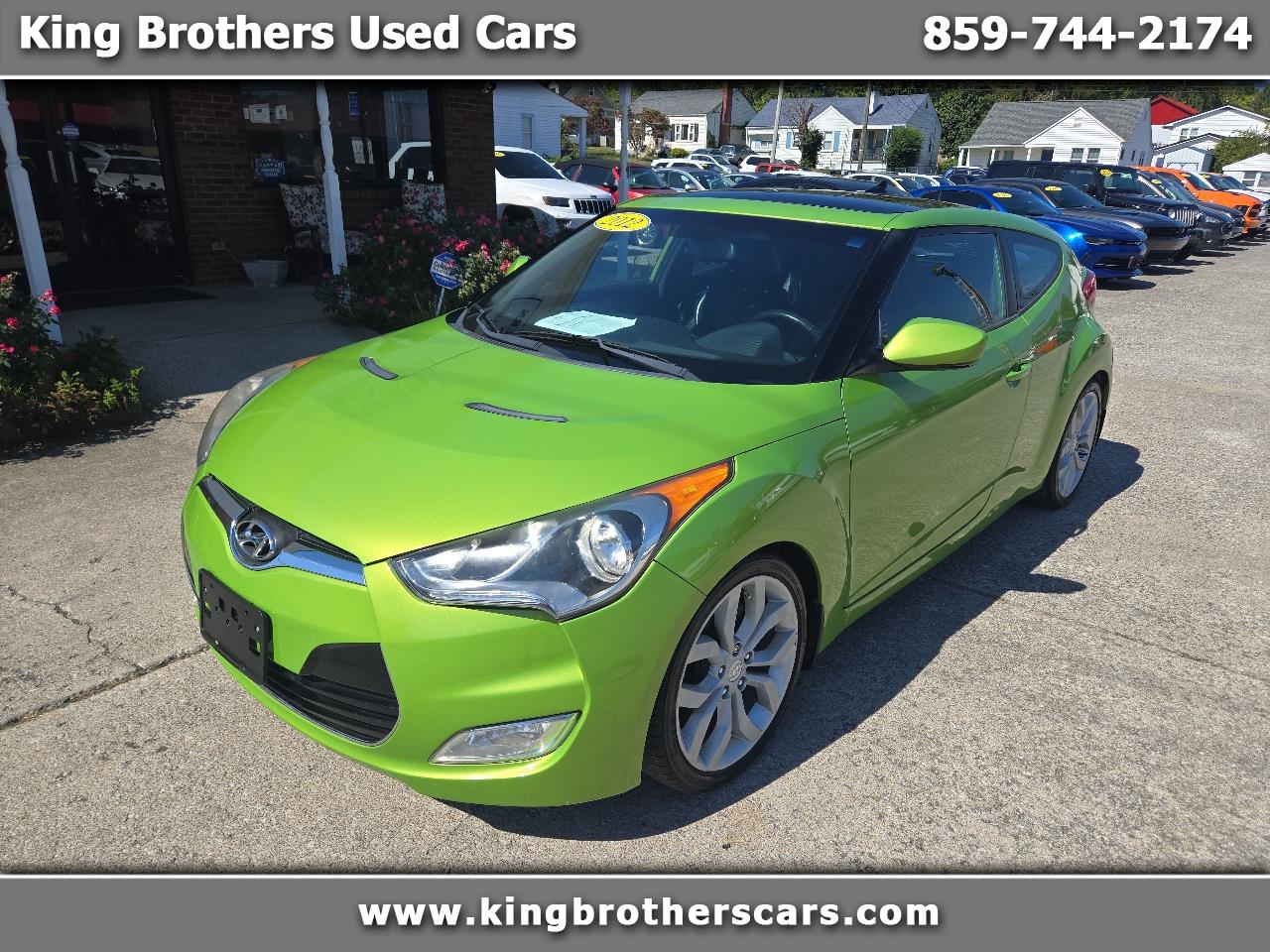 2012 Hyundai Veloster 3dr Cpe Man w/Black Int