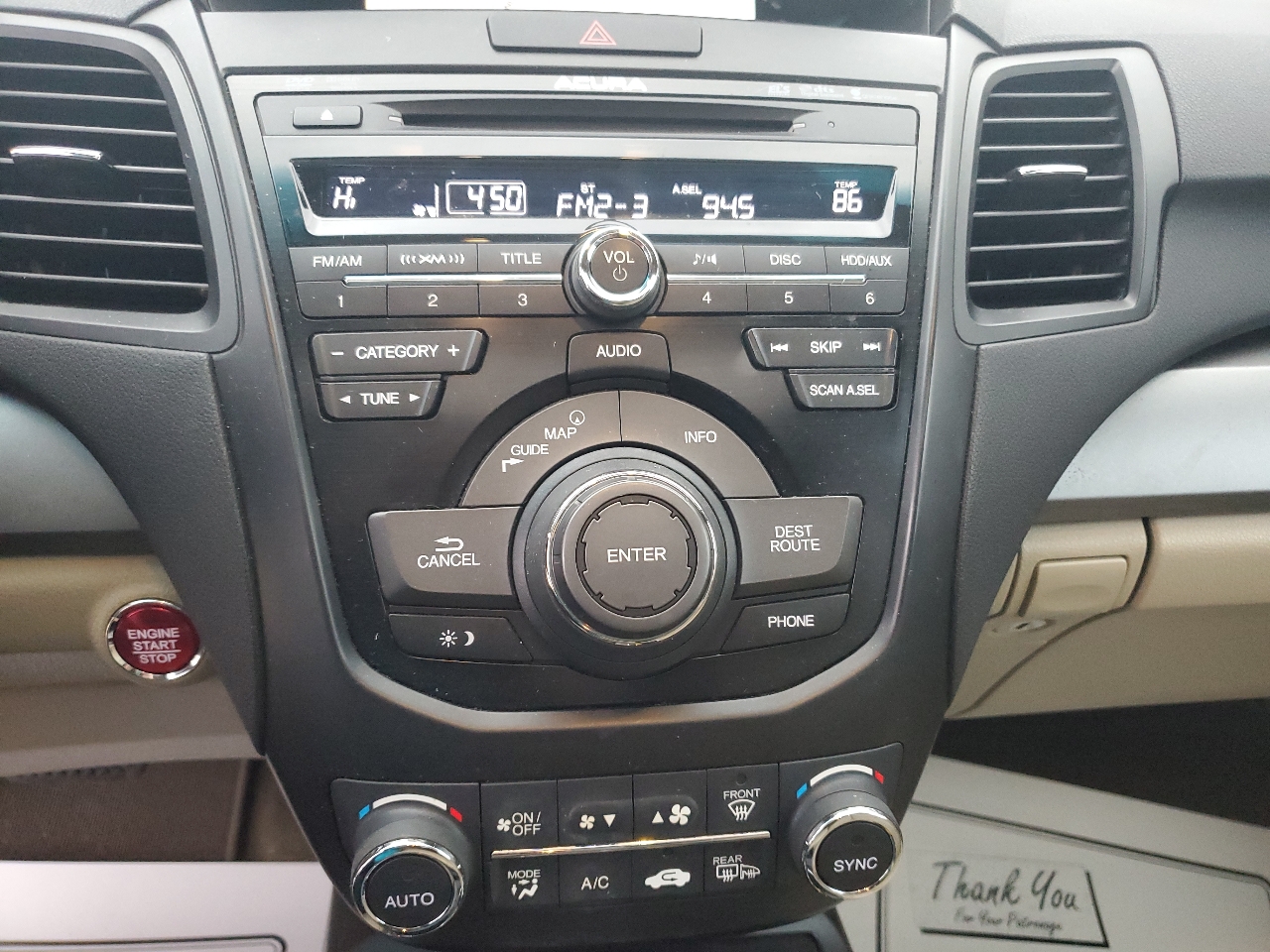 Acura RDX AWD 4dr Tech Pkg 2015