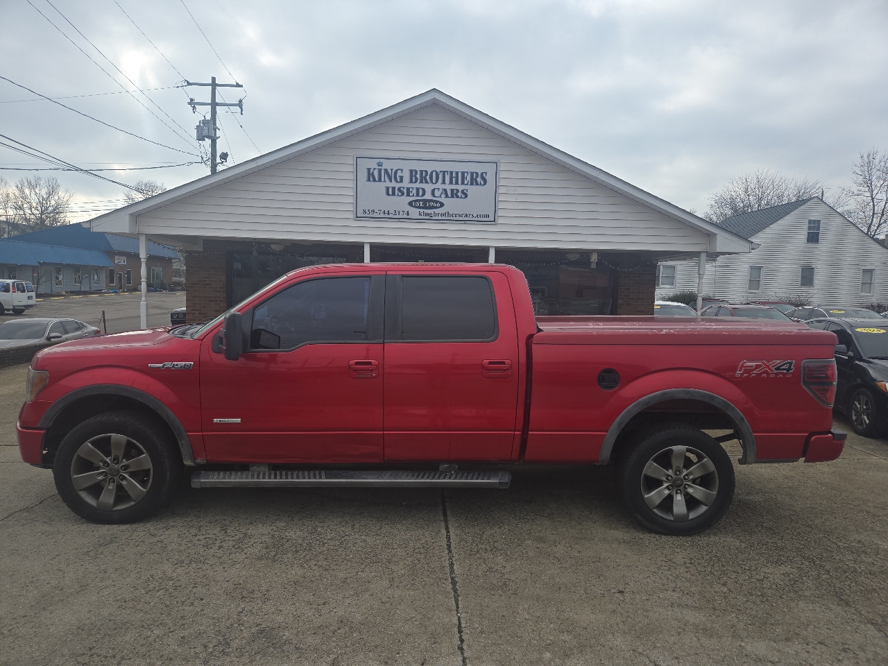 Ford F-150 4WD SuperCrew 157" FX4 2012