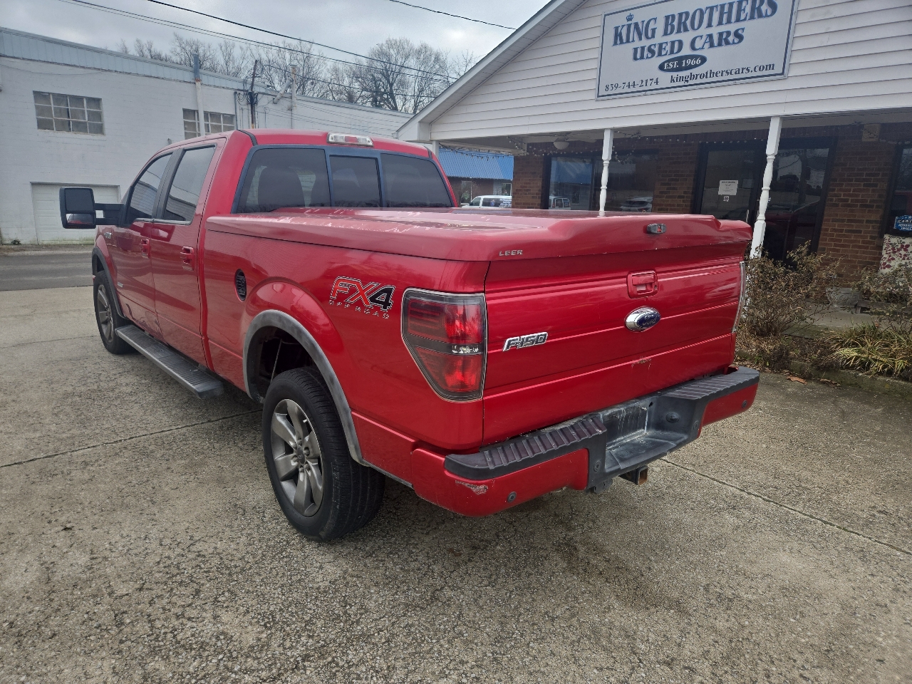 Ford F-150 4WD SuperCrew 157" FX4 2012