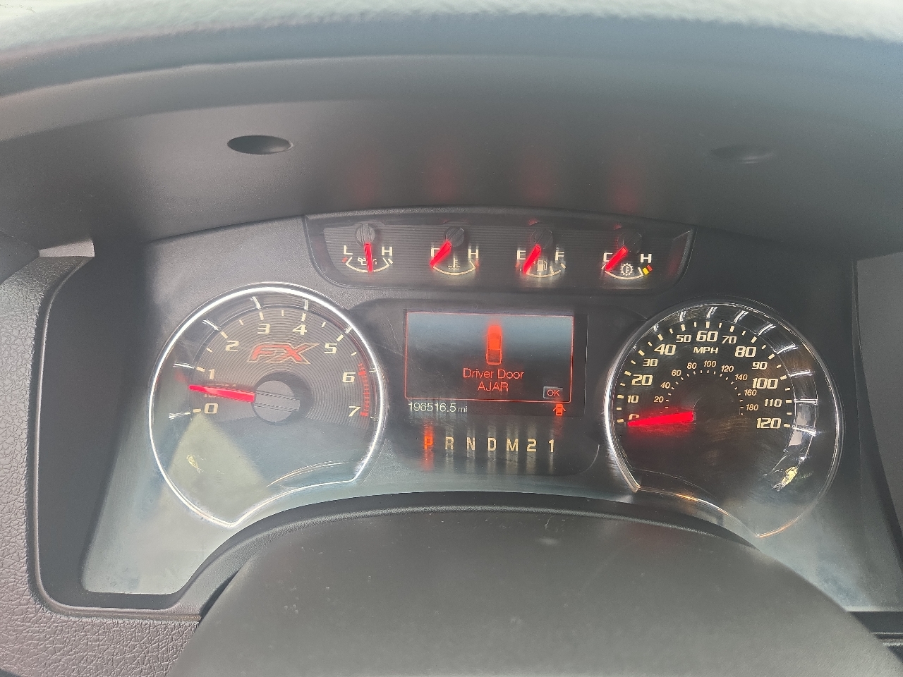 Ford F-150 4WD SuperCrew 157" FX4 2012