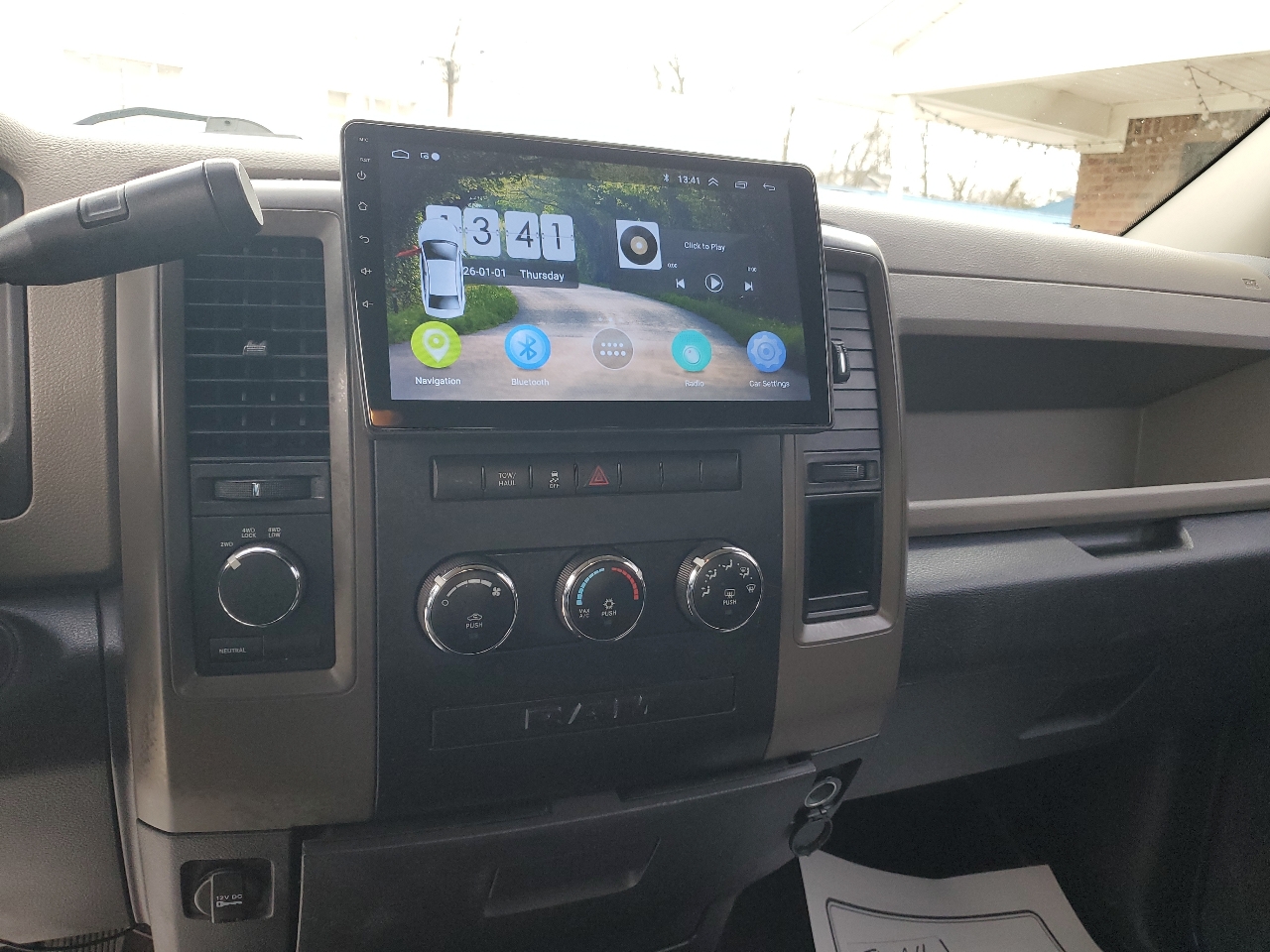 RAM 1500 4WD Quad Cab 140.5" Express 2012