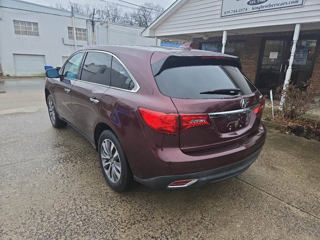 Acura MDX FWD 4dr Tech Pkg 2014