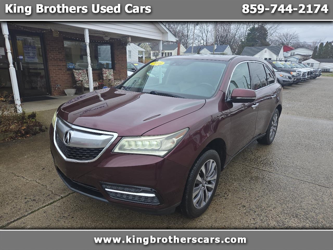 2014 Acura MDX FWD 4dr Tech Pkg