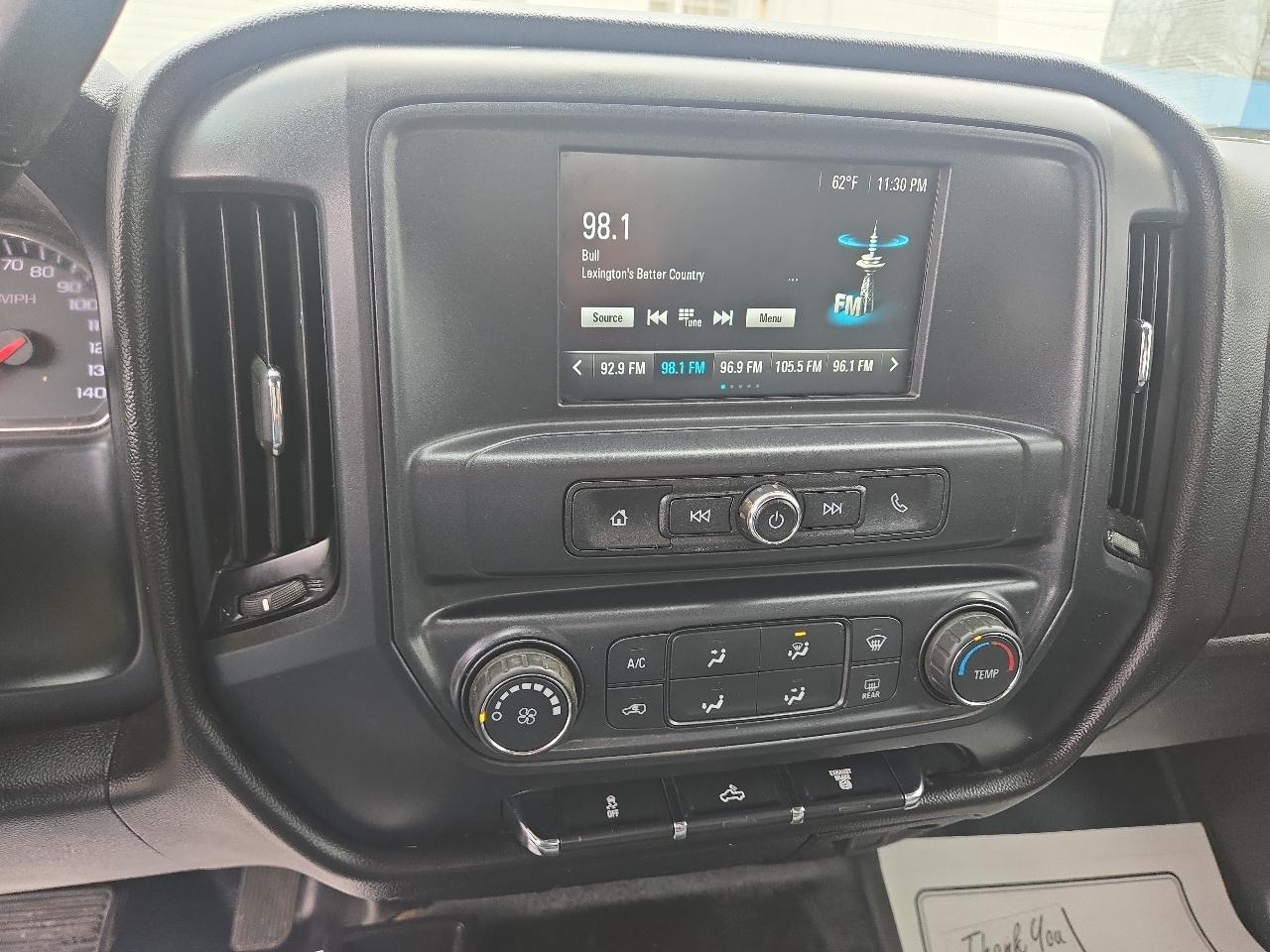 Chevrolet Silverado 2500HD 4WD Double Cab 158.1" Work Truck 2017