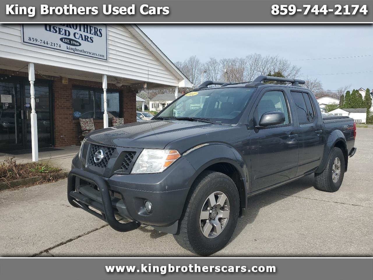Nissan Frontier 4WD Crew Cab SWB Auto PRO-4X 2012