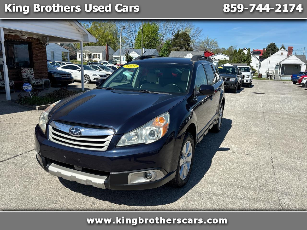 Subaru Outback 4dr Wgn H4 Auto 2.5i Limited 2012
