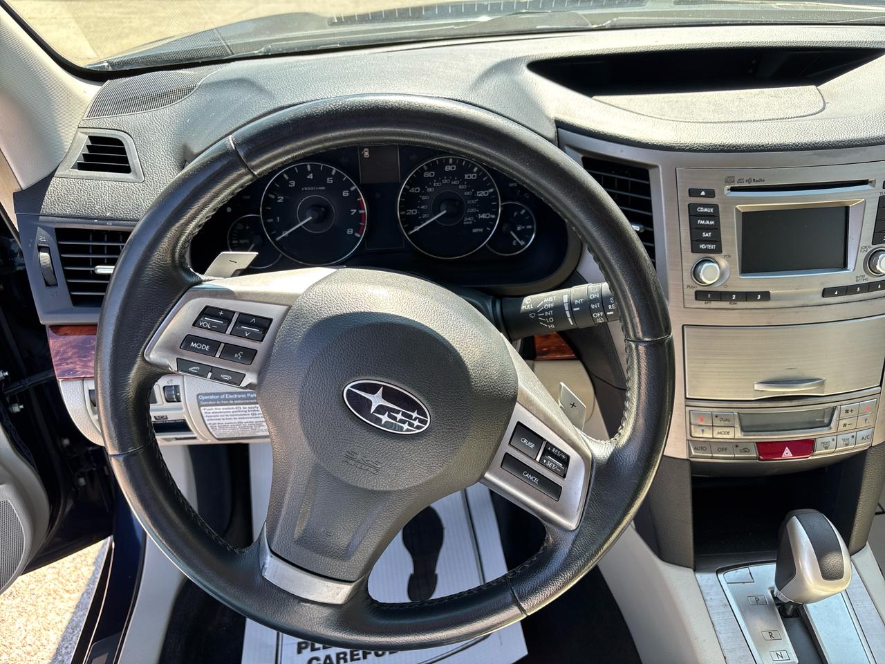 Subaru Outback 4dr Wgn H4 Auto 2.5i Limited 2012