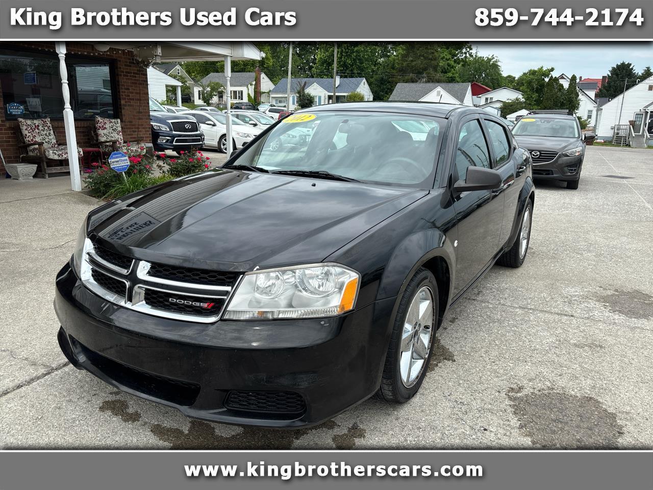 2012 Dodge Avenger 4dr Sdn SE