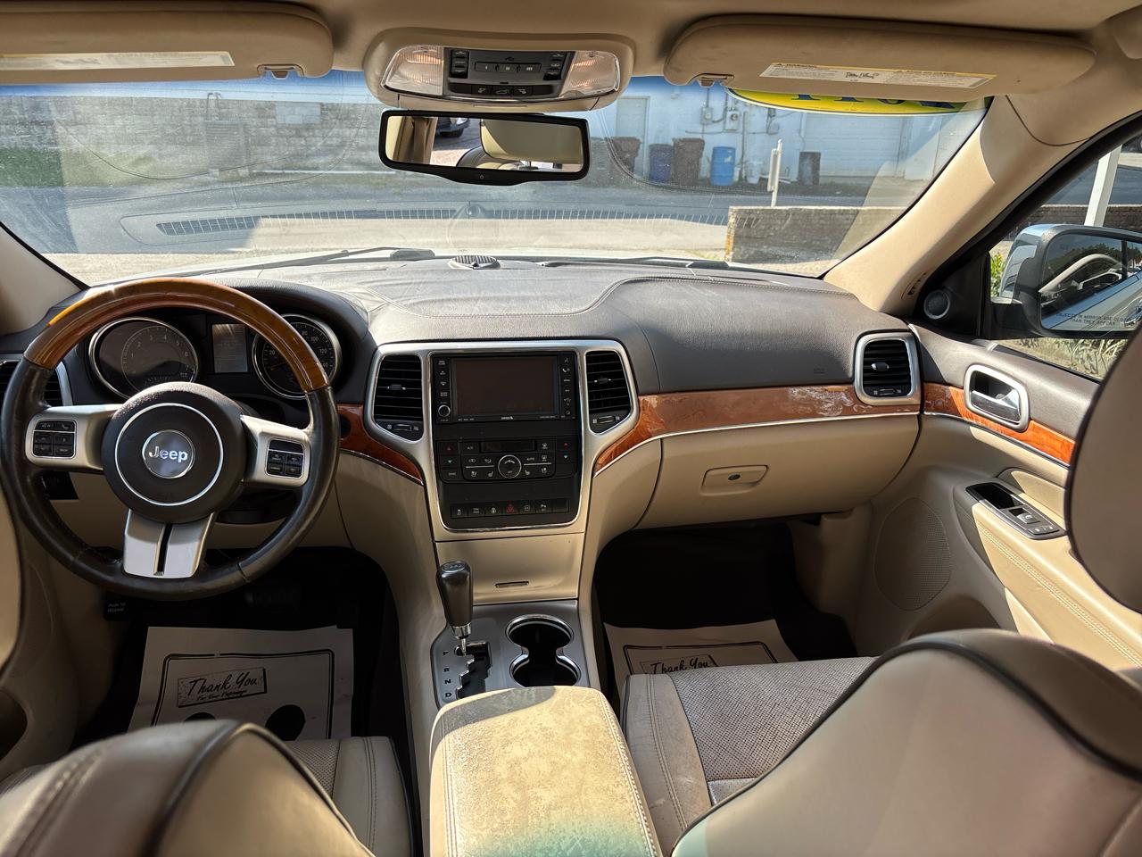 Jeep Grand Cherokee 4WD 4dr Overland 2011