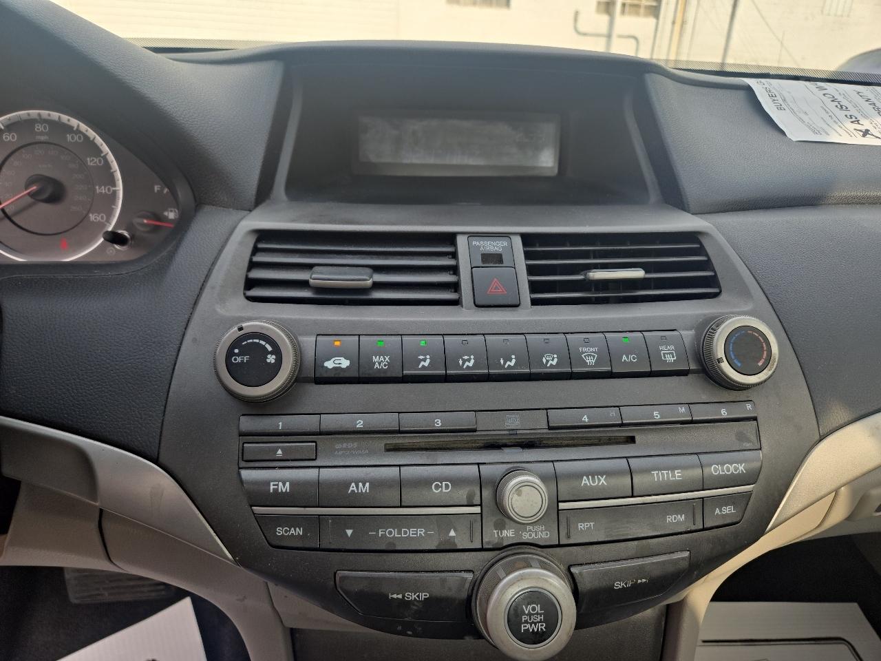 Honda Accord Sdn 4dr I4 Auto LX 2011
