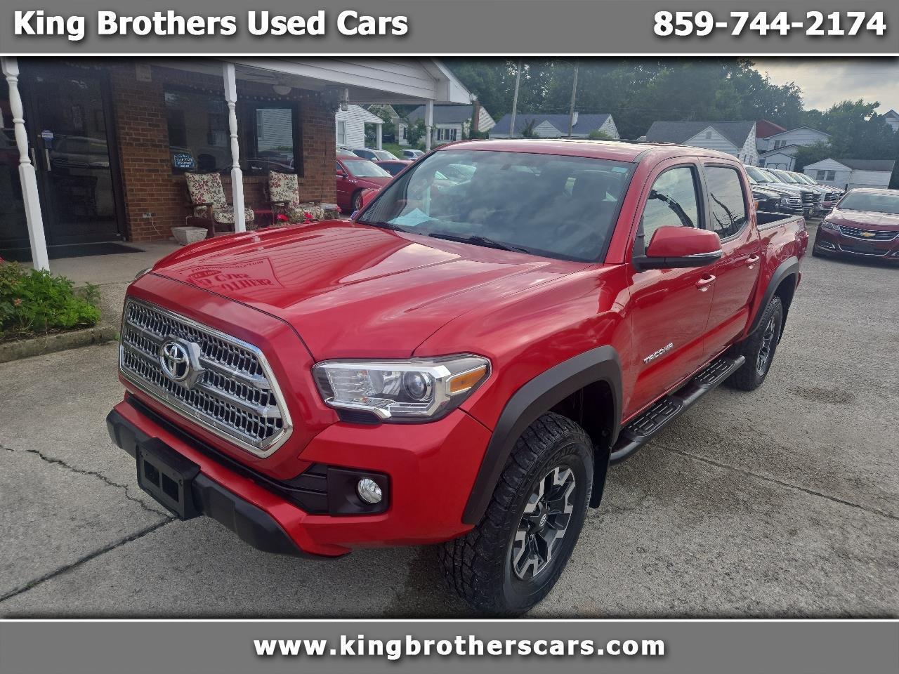 Toyota Tacoma 4WD Double Cab V6 AT TRD Off Road (Natl) 2016