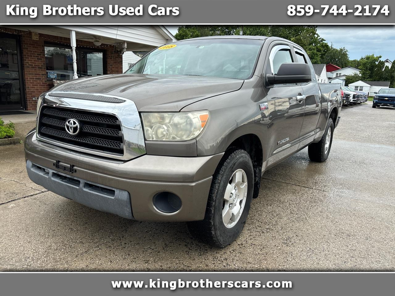 Toyota Tundra 4WD Truck Dbl 5.7L V8 6-Spd AT (Natl) 2008