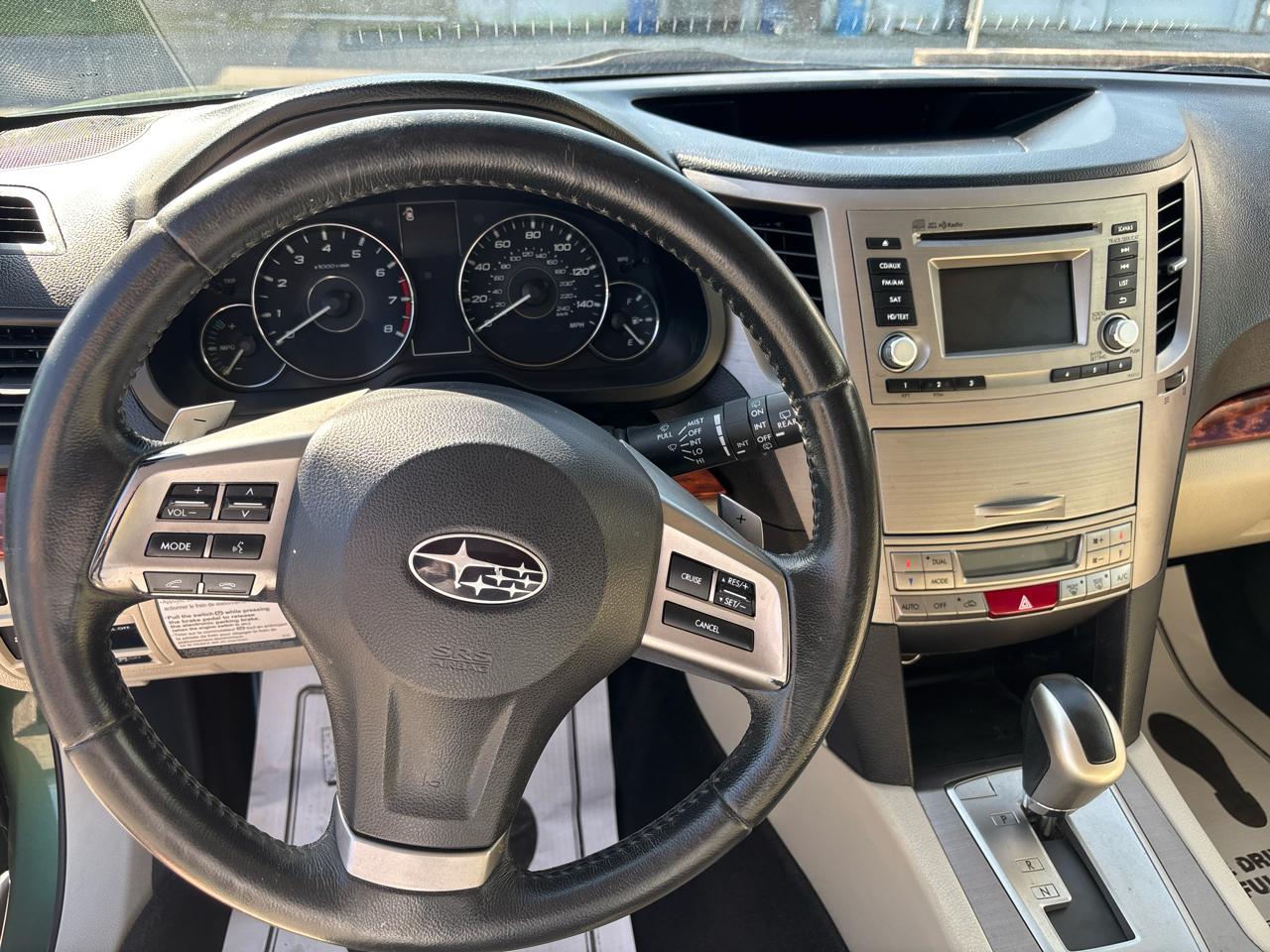 Subaru Outback 4dr Wgn H4 Auto 2.5i Limited 2012