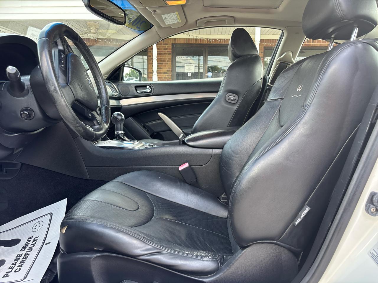 Infiniti G37 Coupe 2dr x AWD 2012