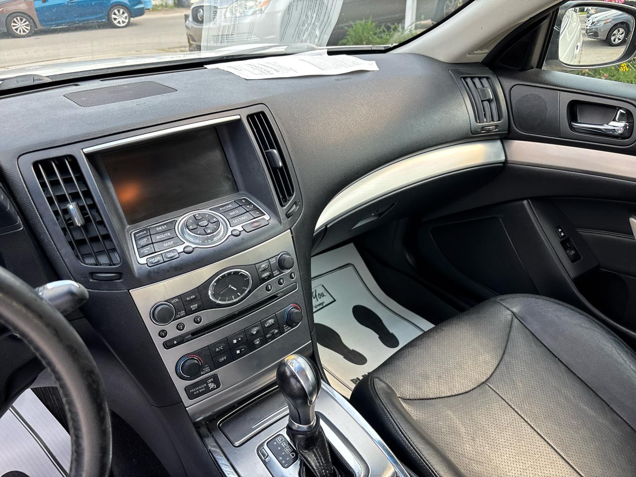 Infiniti G37 Coupe 2dr x AWD 2012