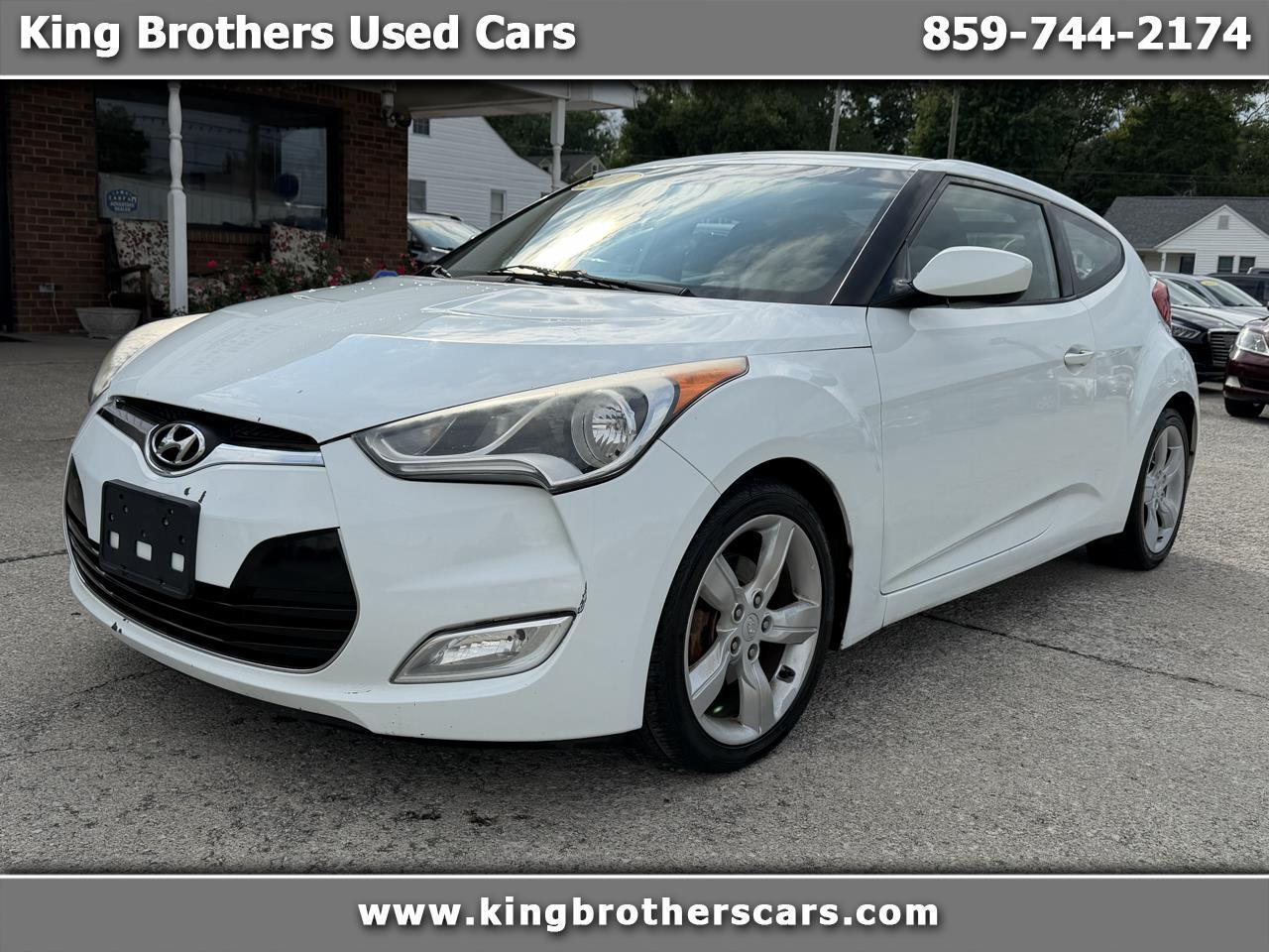 2014 Hyundai Veloster 3dr Cpe Auto w/Black Int