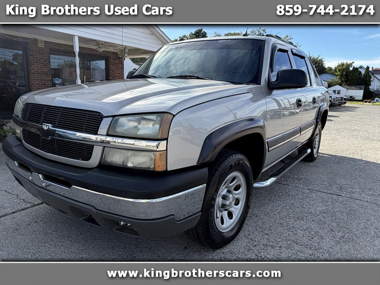 2004 Chevrolet Avalanche 1500 5dr Crew Cab 130" WB 4WD Z71