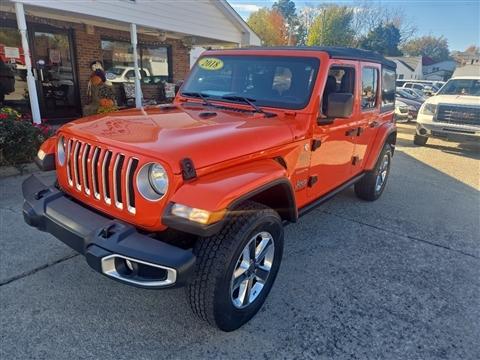 2018 Jeep Wrangler Unlimited Sahara 4x4