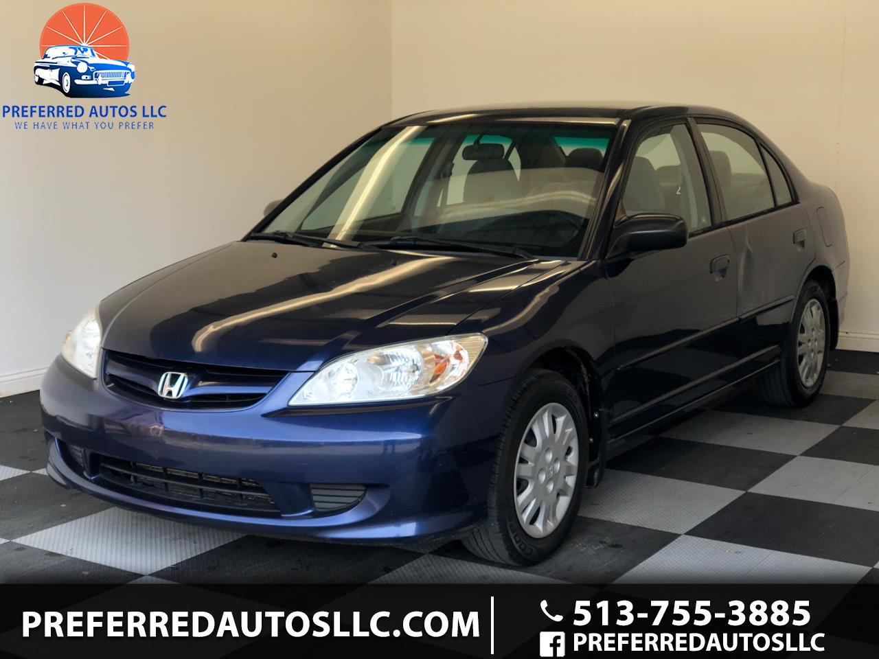 Used 2005 Honda Civic LX for Sale in West Chester OH 45069 Preferred