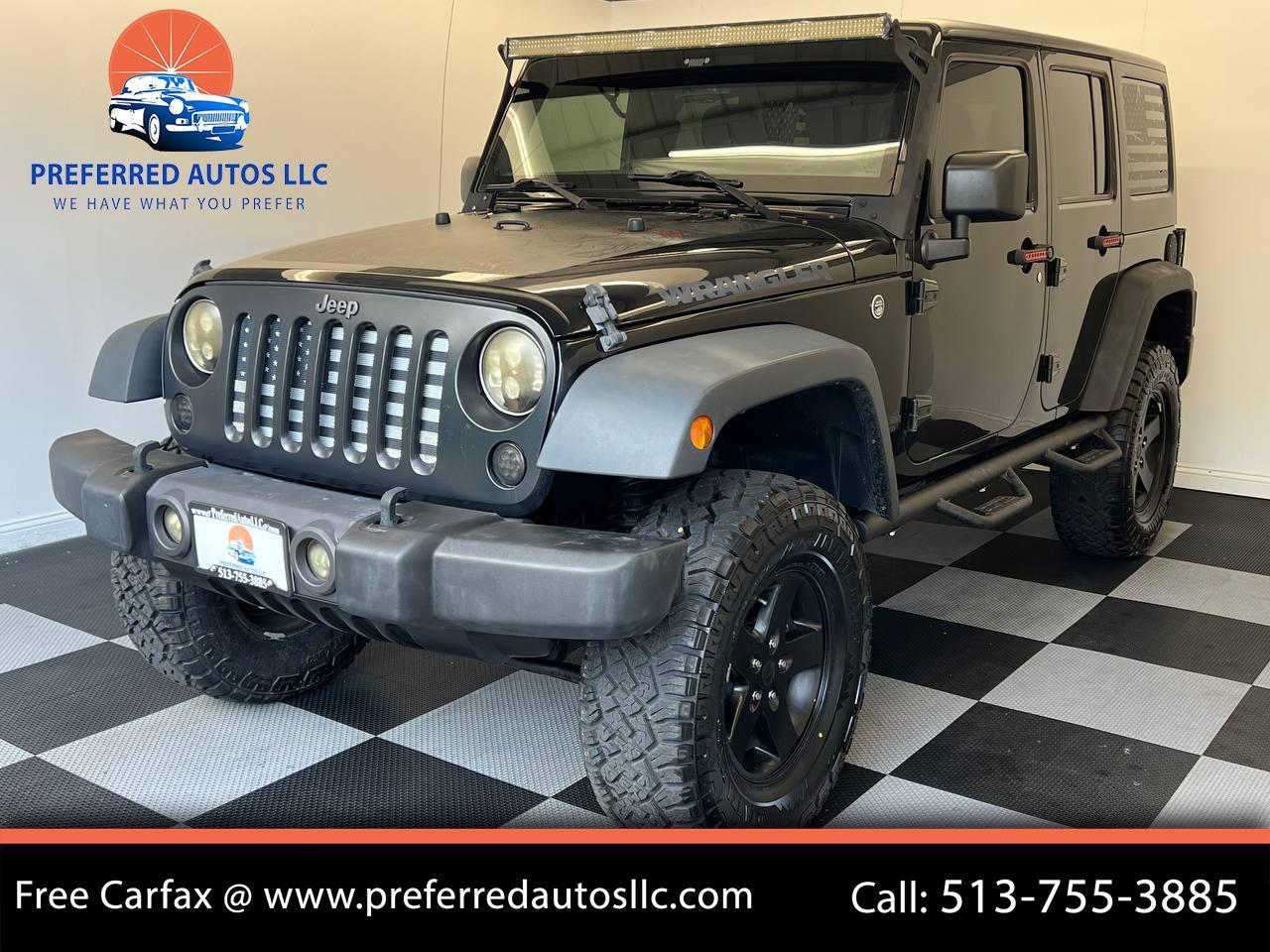 Jeep Wrangler Unlimited 4WD 4dr Sport 2017
