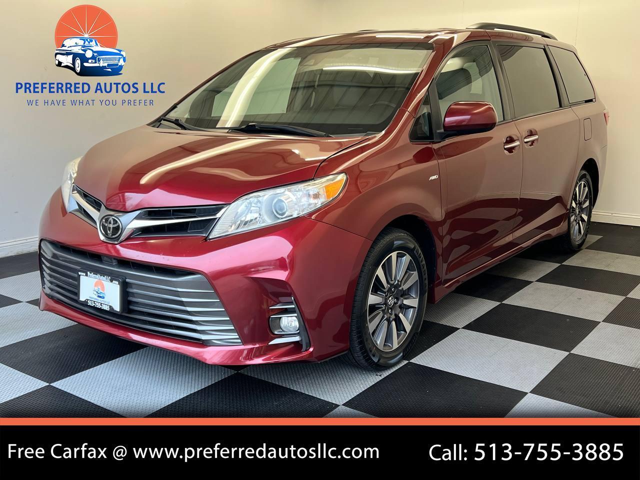 2018 Toyota Sienna XLE Premium 7-Passenger AWD