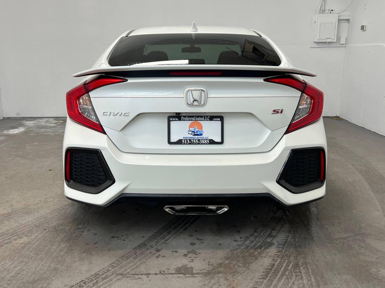 Honda Civic Sedan Si Manual 2017