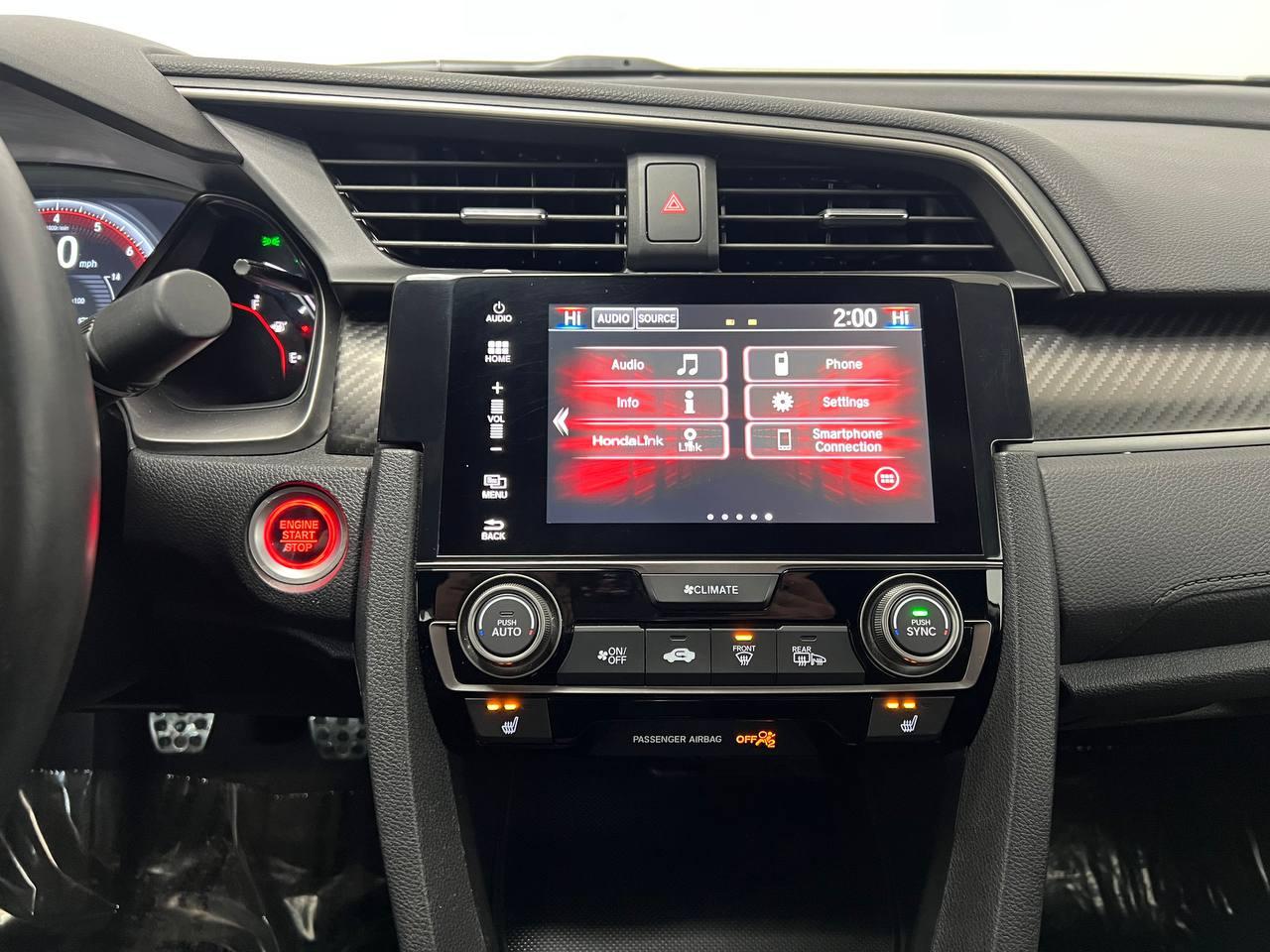 Honda Civic Sedan Si Manual 2017