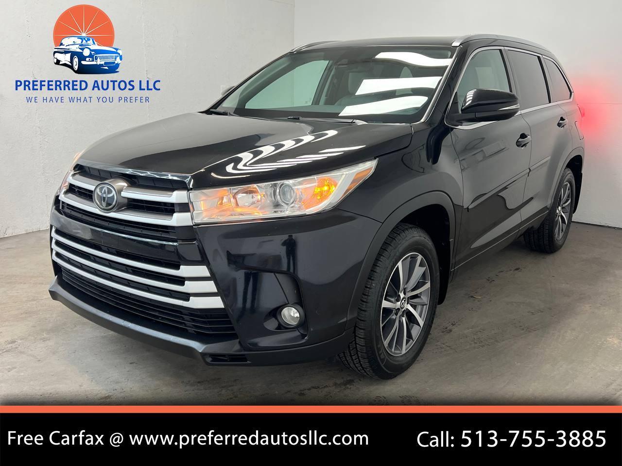 2017 Toyota Highlander XLE V6 AWD (Natl)