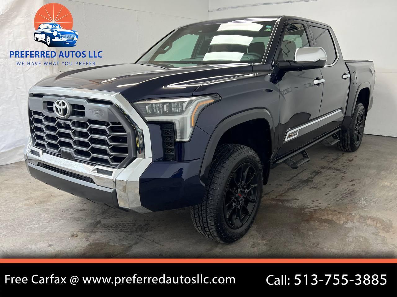 2025 Toyota Tundra 4WD 1794 Edition CrewMax TRD PRO