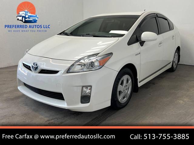 White 2010 Toyota Prius Base Hatchback Continuously Variable Transmission