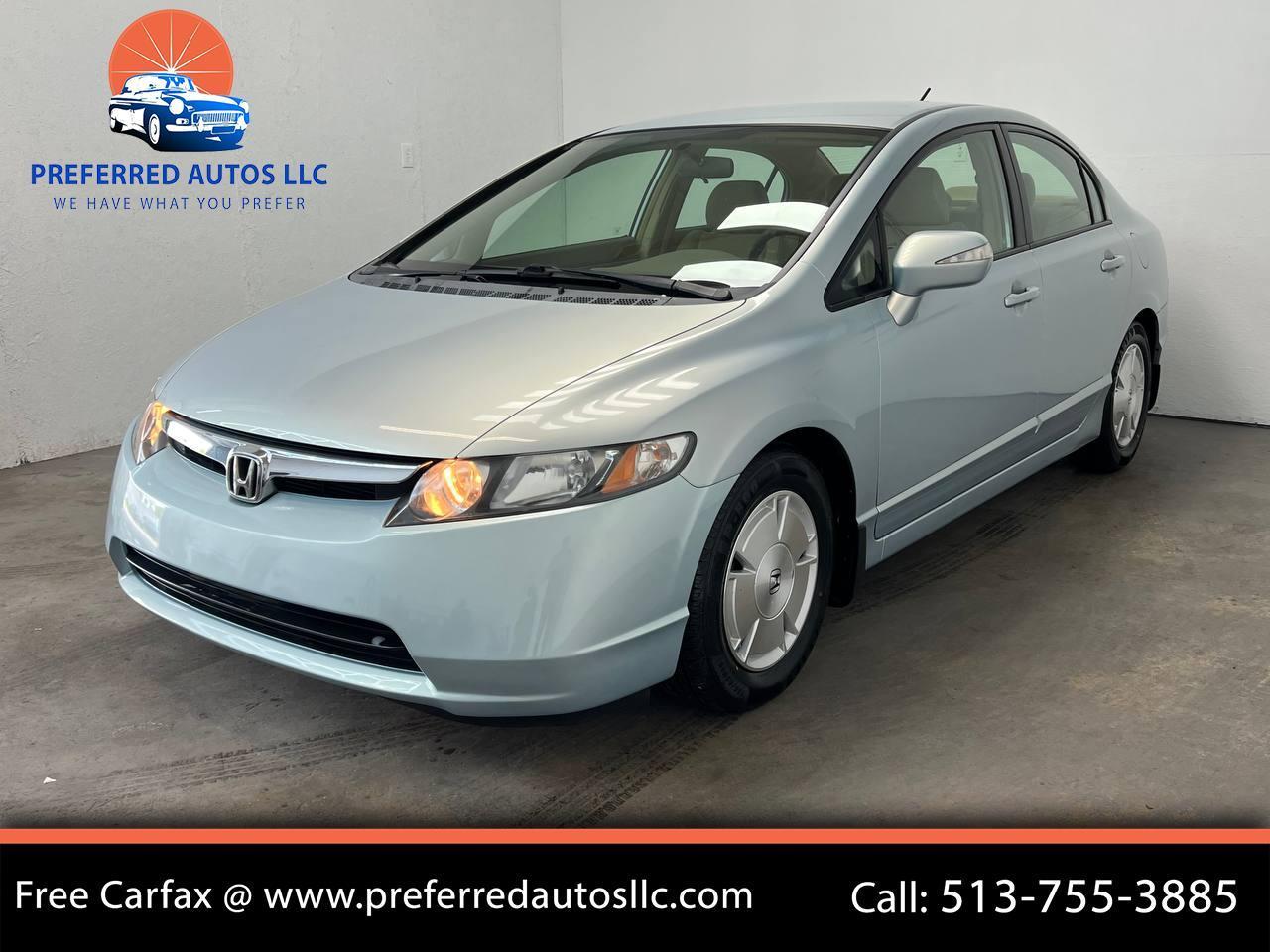 2008 Honda Civic Hybrid 4dr Sdn