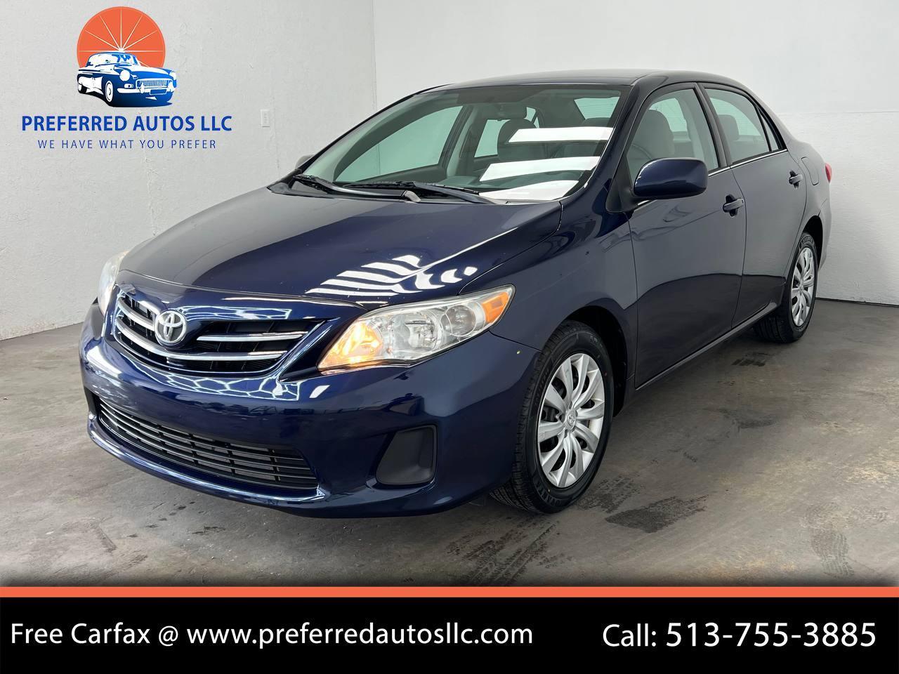 Toyota Corolla LE 2013