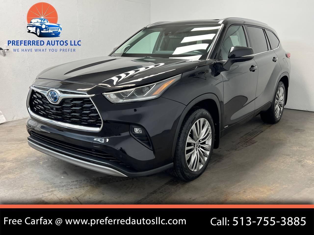 Toyota Highlander Hybrid Platinum 2022