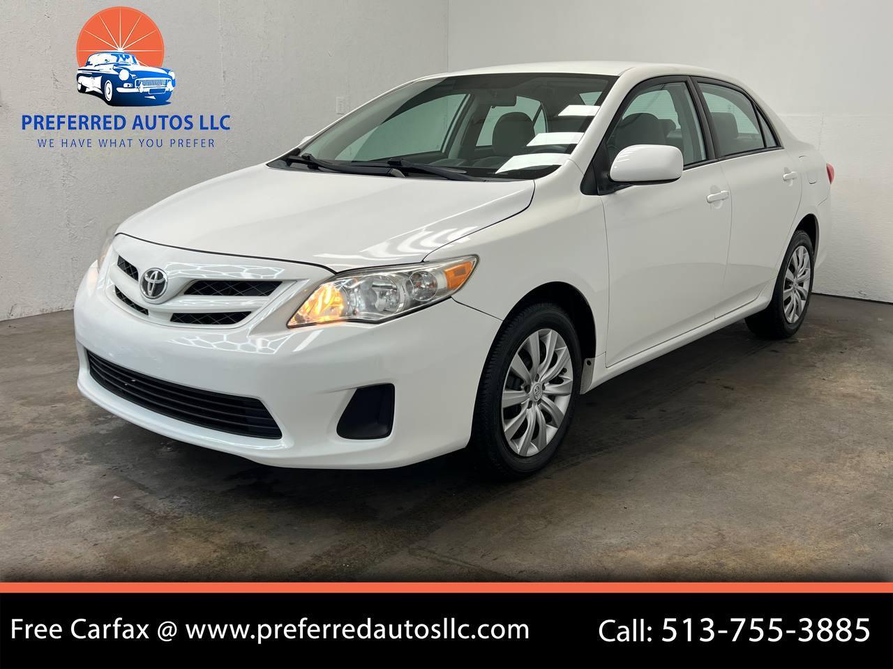 Toyota Corolla LE 2012