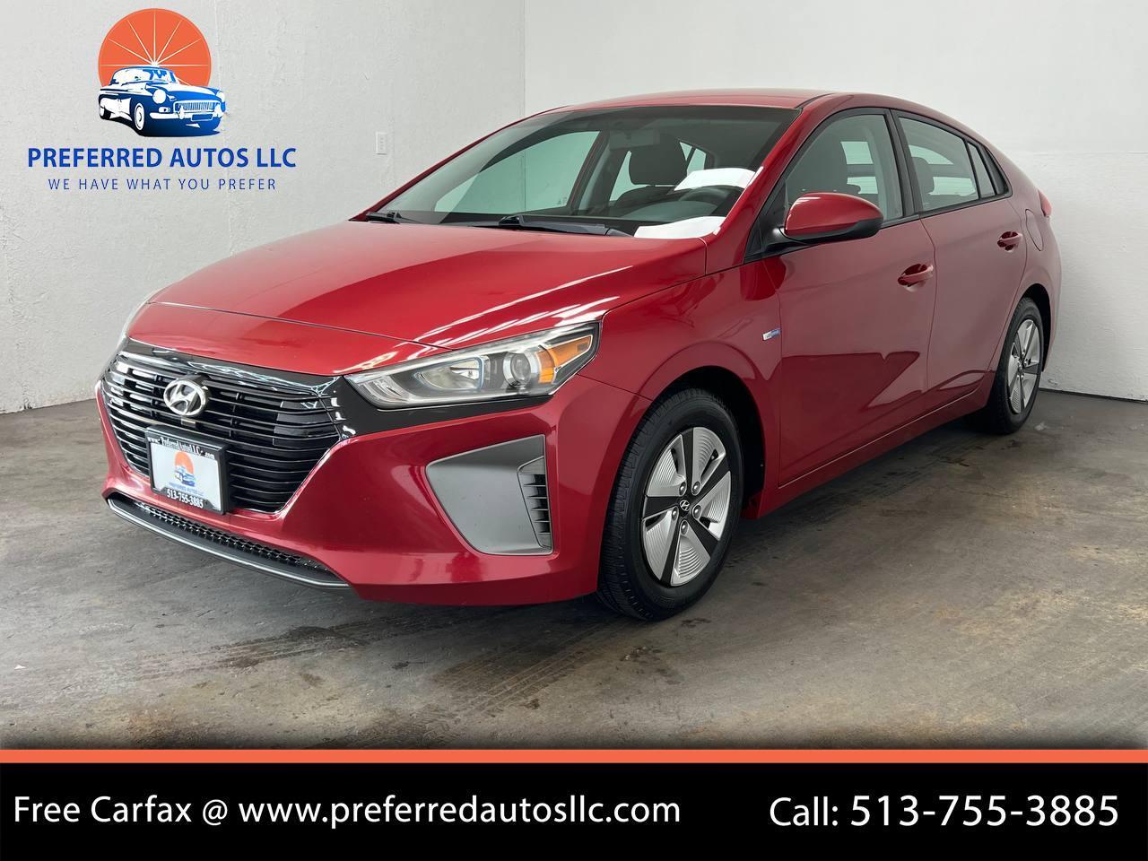 2019 Hyundai Ioniq Hybrid Blue Hatchback